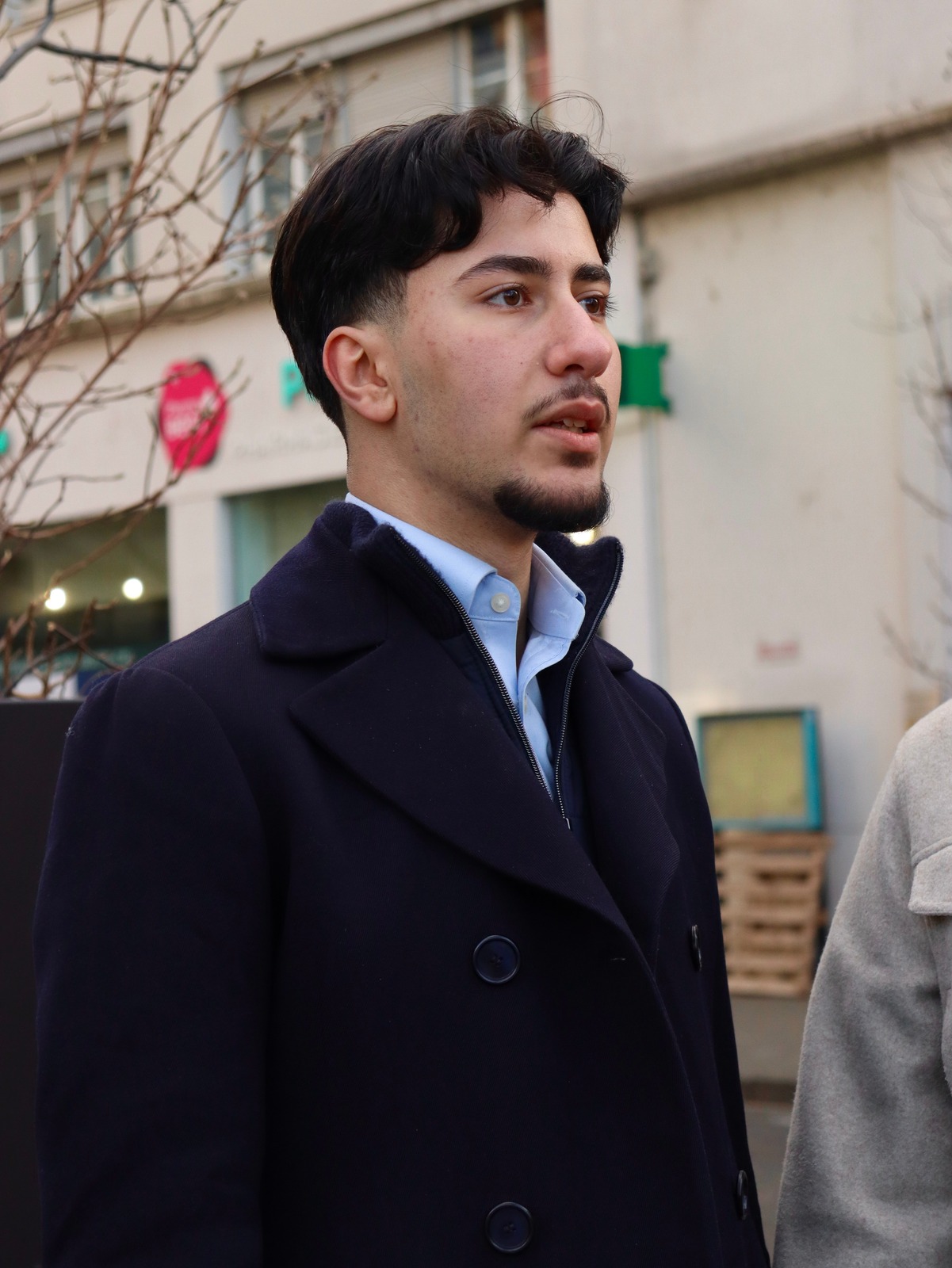 Jean Cabannes, en extérieur